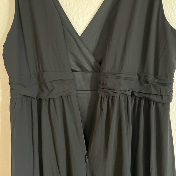 Thoughts of Hue Black Surplice Maxi Dress - Picture 6 of 7